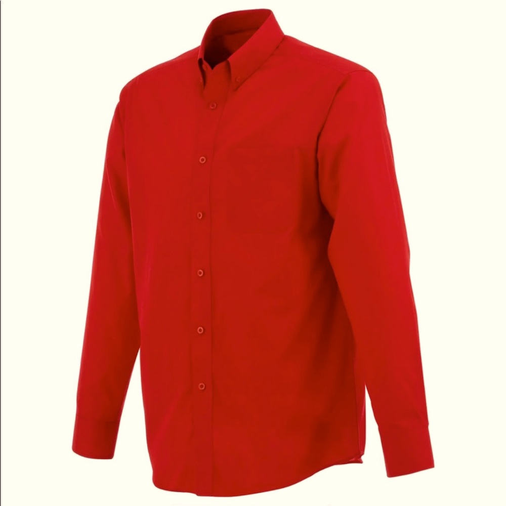Elévate Mens LS shirt XL Red